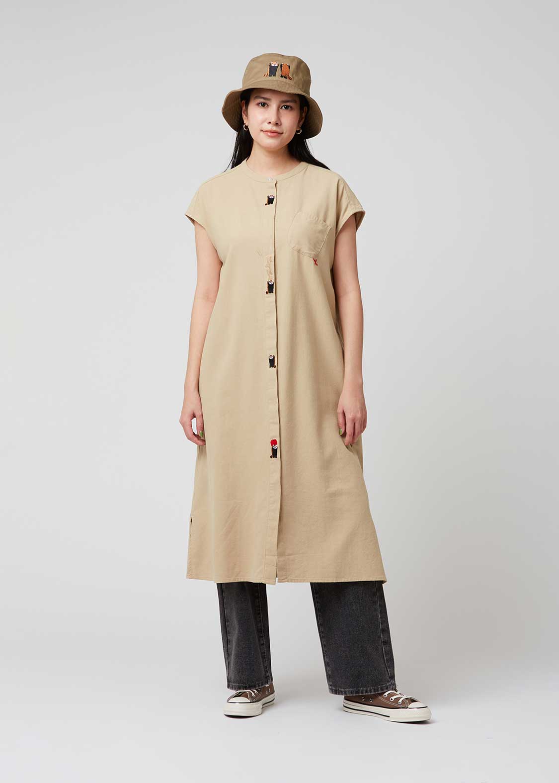 French Sleeve Shirt One-Piece (Ikaku Power)