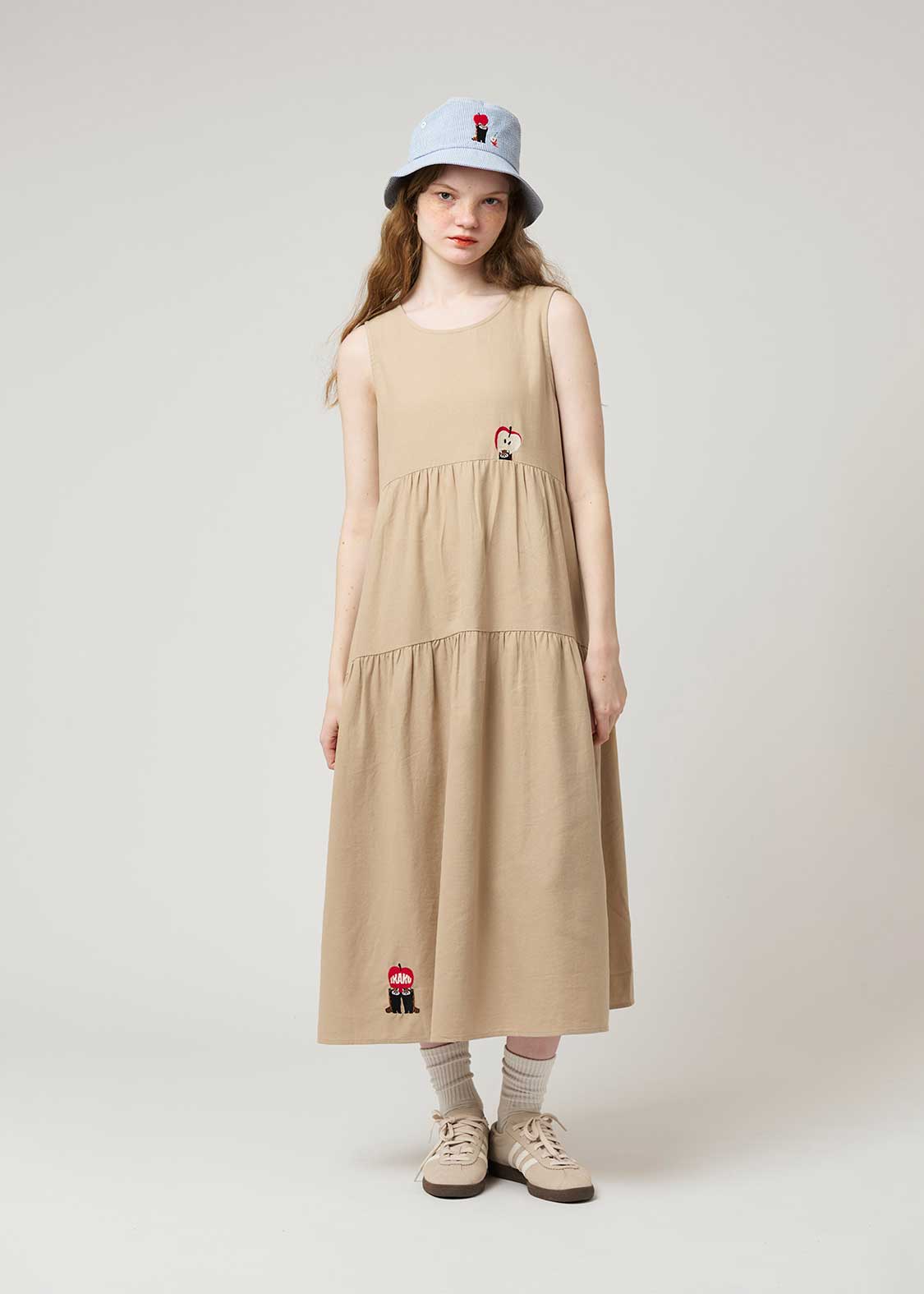 Tiered Sleeveless One-Piece (Ikaku Power)