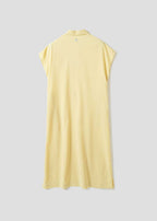 Ikaku | Linen Touch Short Sleeve Shirt Dress