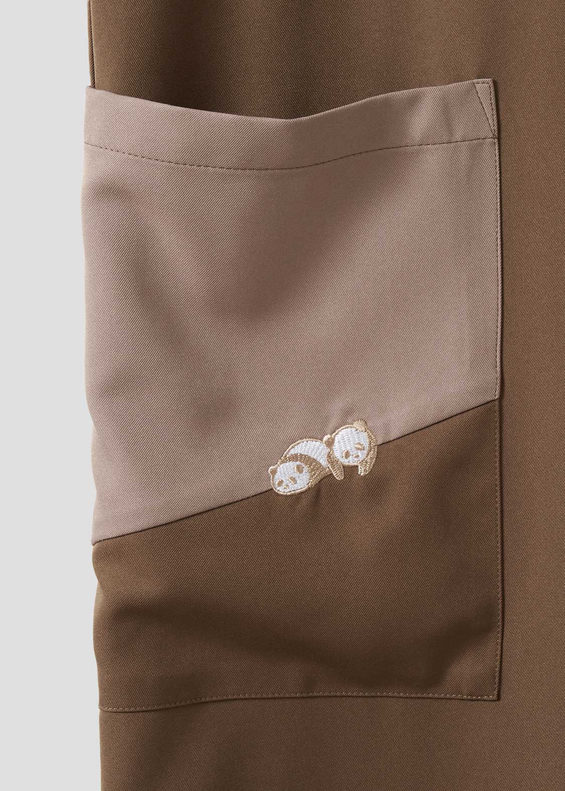 Rolling Pandas Tee 2 | Front Zip Dress