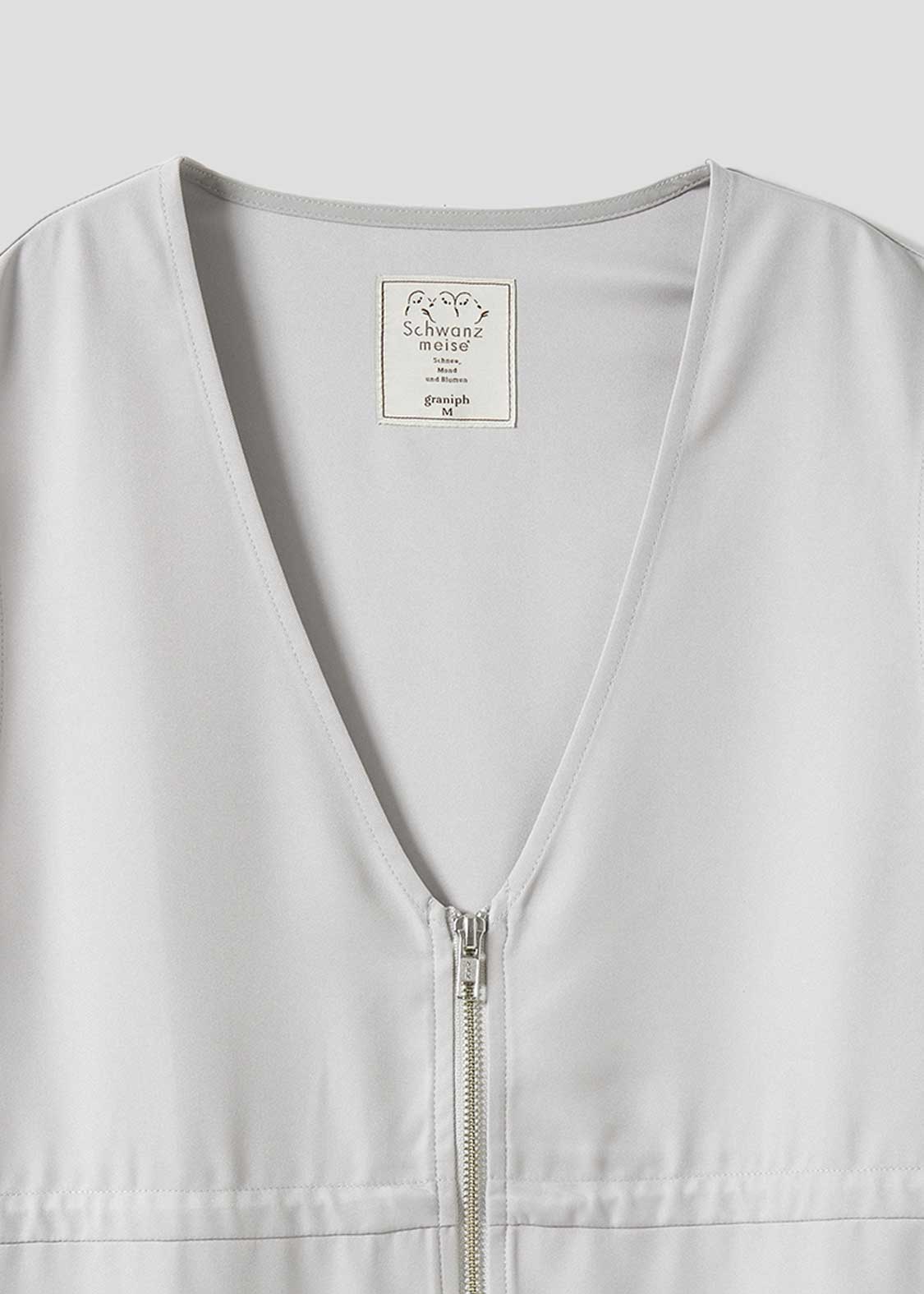 Shimaenaga | Front Zip Dress