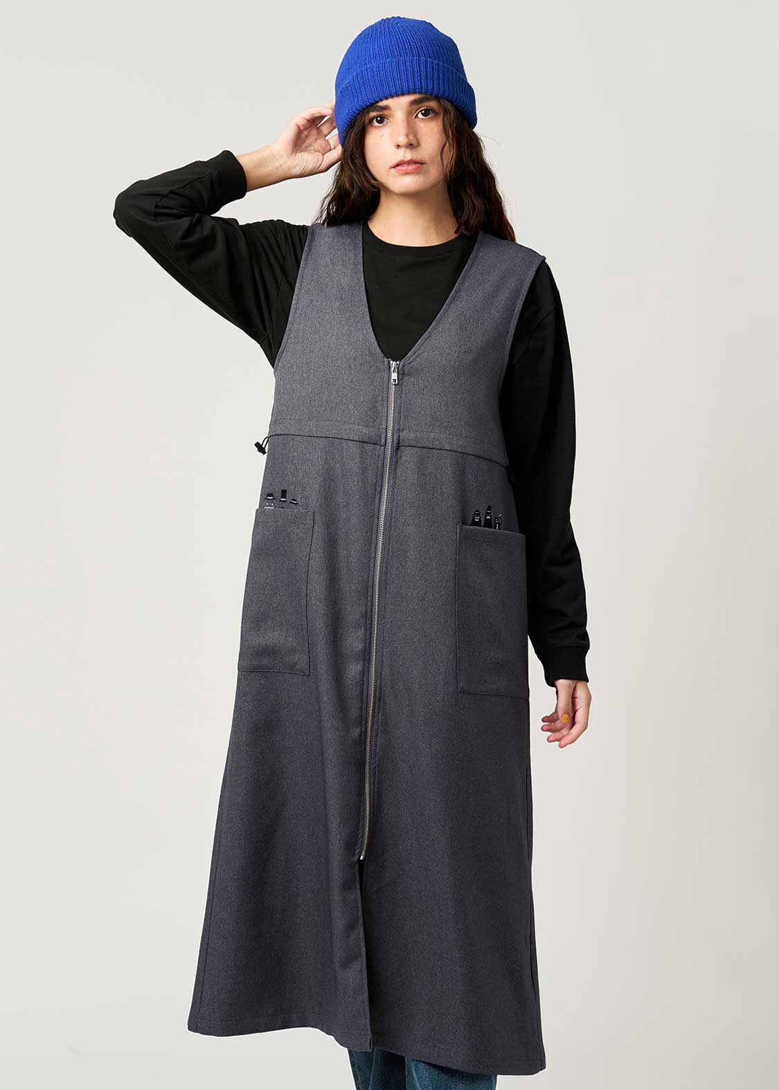 Beautiful Shadow Gentlemen | Front Zip Dress