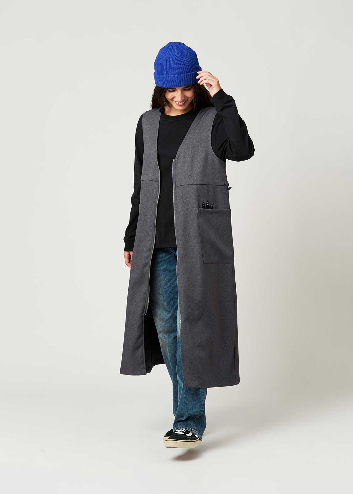 Beautiful Shadow Gentlemen | Front Zip Dress
