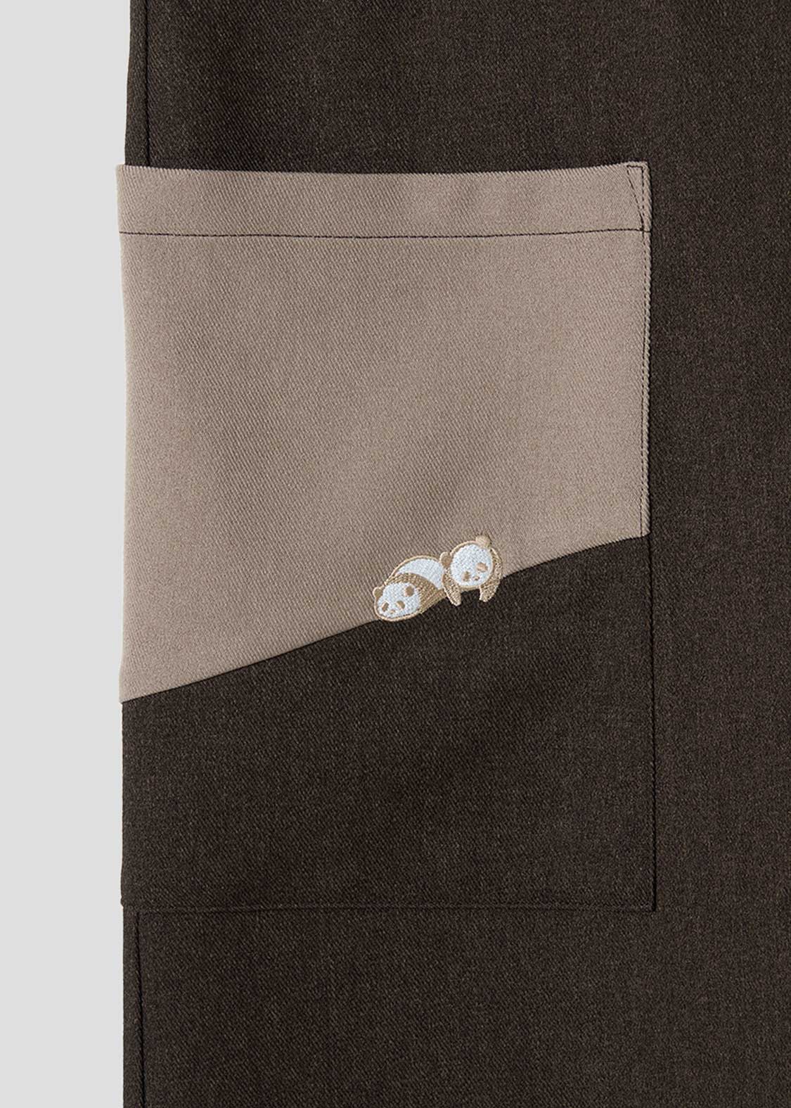 Rolling Pandas Tee | Front Zip Dress