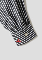 Ikaku Bikkuri Hatena | Striped Shirt Dress