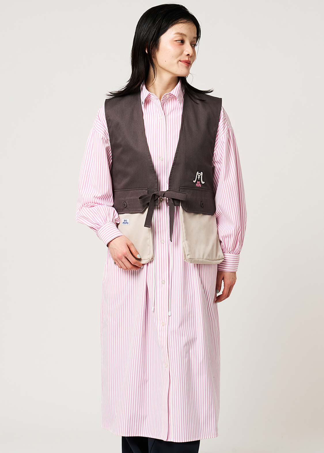 Big Mimi | Striped Shirt Dress