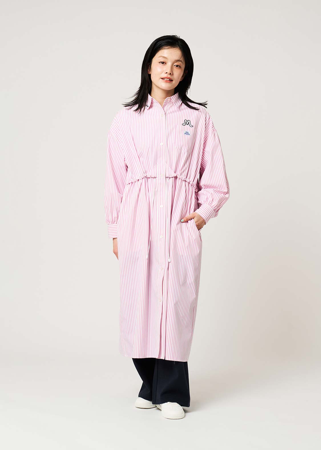 Big Mimi | Striped Shirt Dress