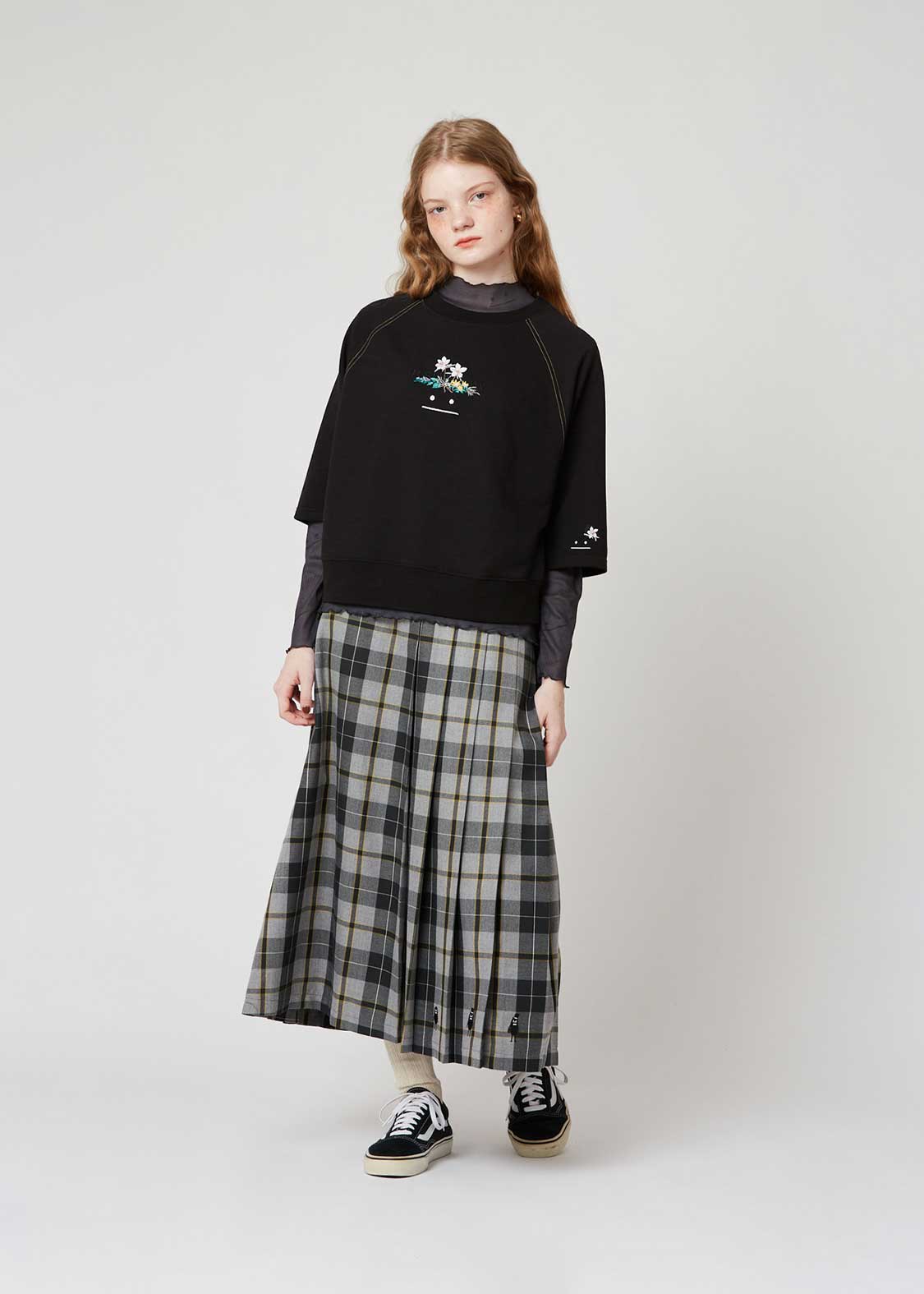 Beautiful Shadow Gentlemen | 3/4 Sleeve Sweatshirt