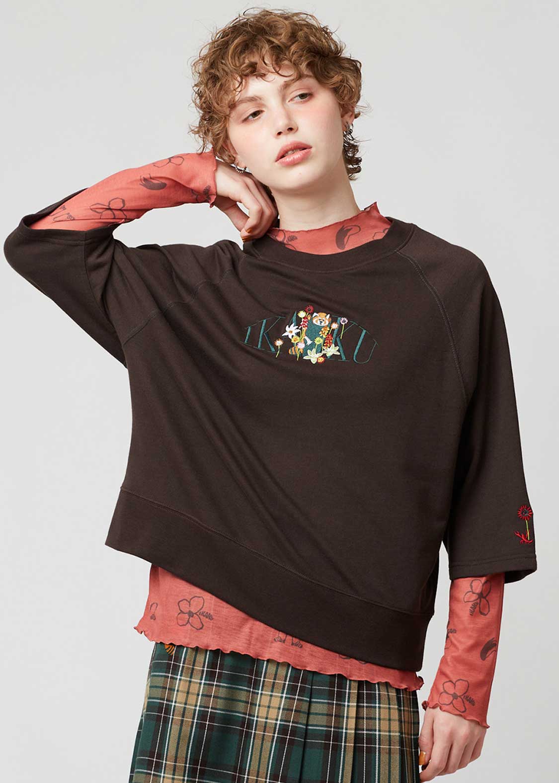 Ikaku | 3/4 Sleeve Sweatshirt