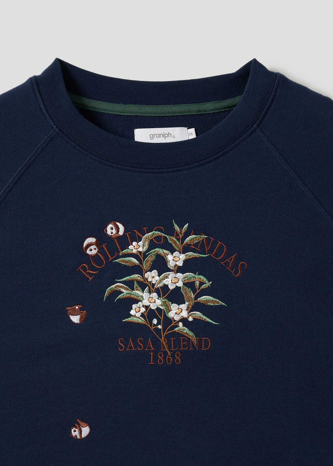 Rolling Pandas Tee | 3/4 Sleeve Sweatshirt