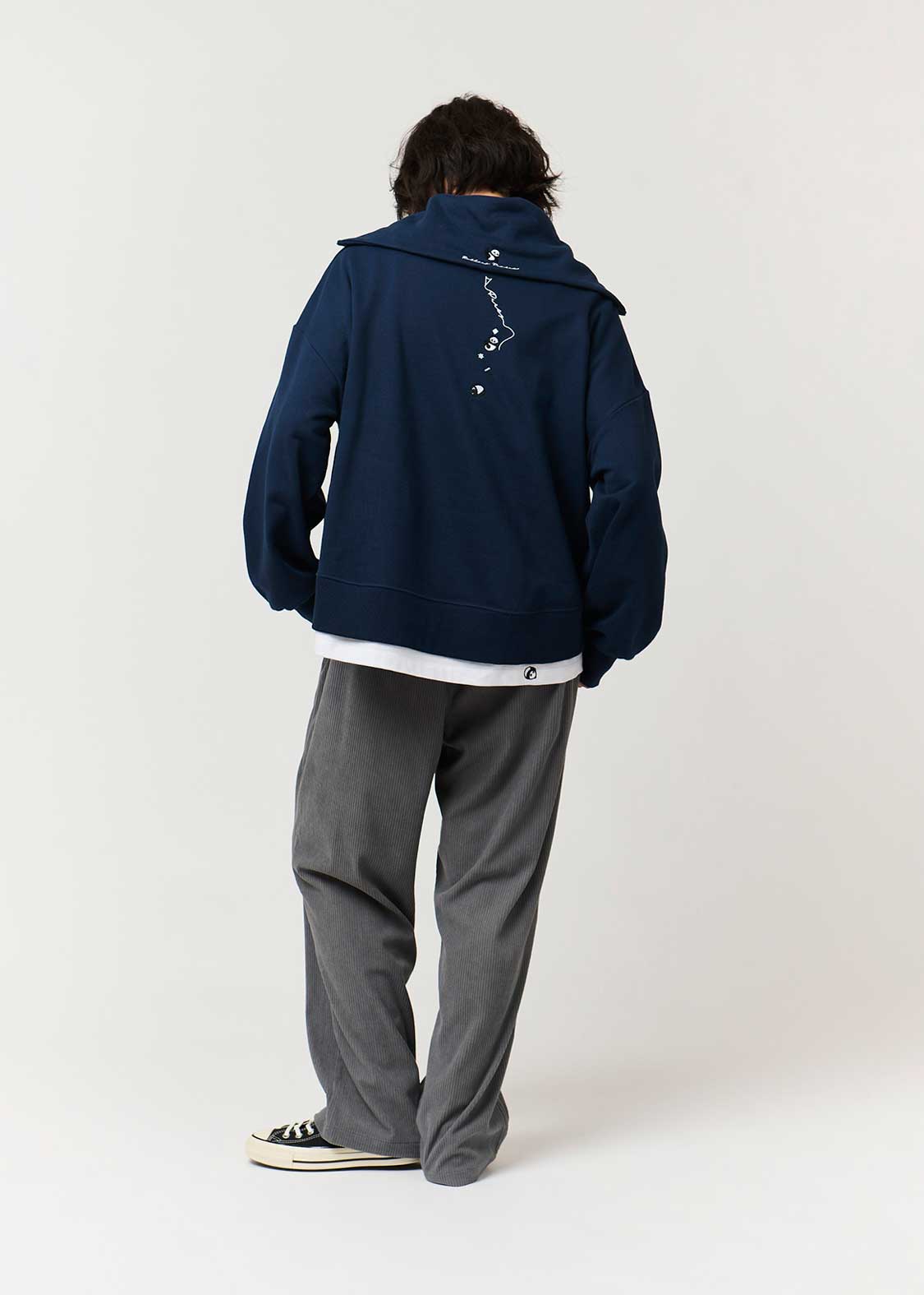 Rolling Pandas Party | Half-Zip Sweatshirt