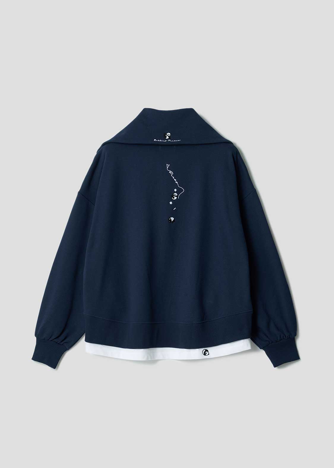 Rolling Pandas Party | Half-Zip Sweatshirt