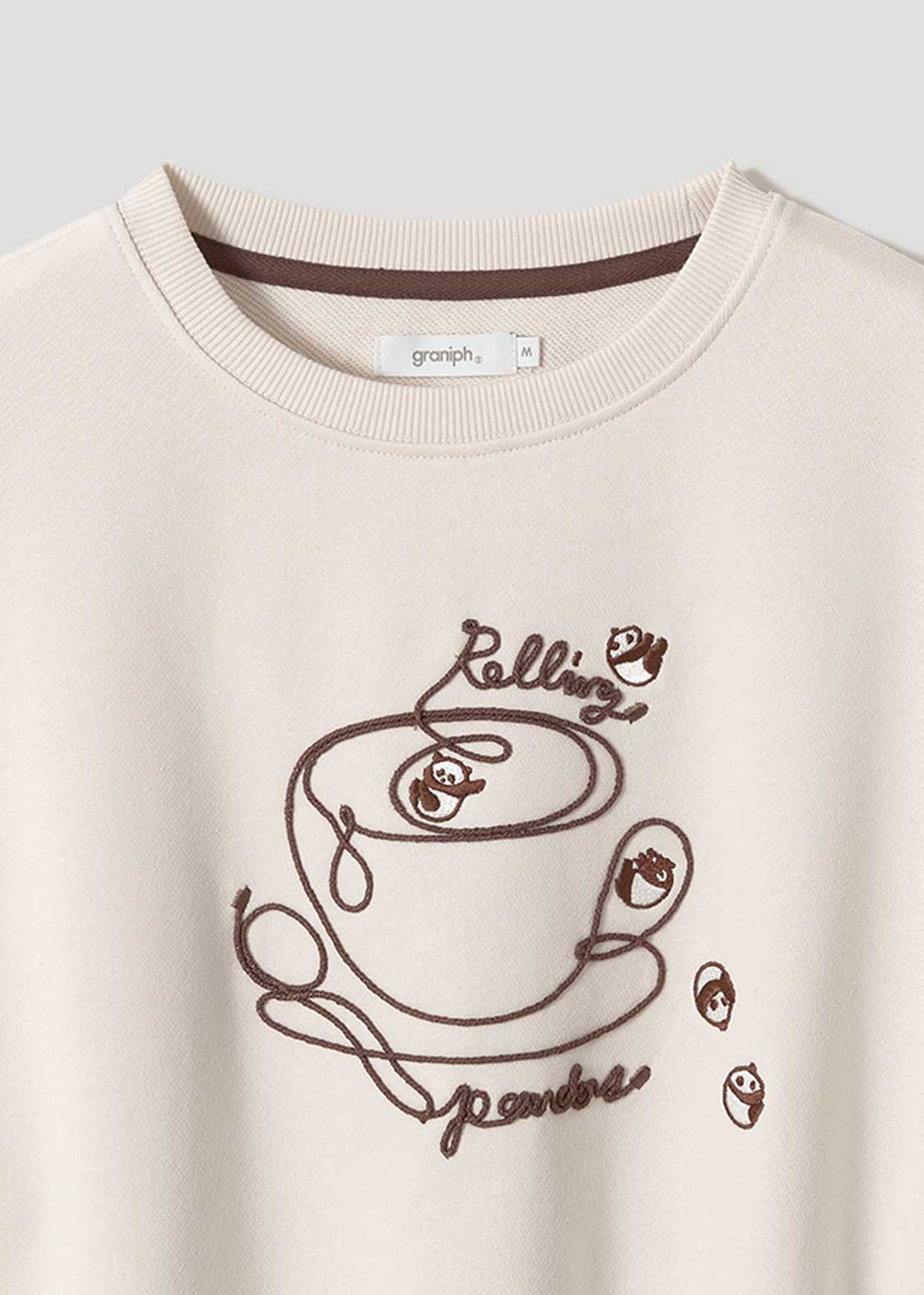 Rolling Pandas Tee | Cropped Fleece Sweatshirt
