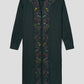 Embroidery Long Sleeve Gown (Warm Forest 2)