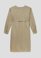 Embroidery Long Sleeve Gown (Warm Forest)