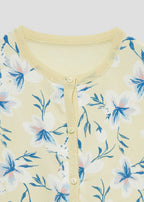 Sheer Long Sleeve Cardigan (Shimaenaga Flowers)