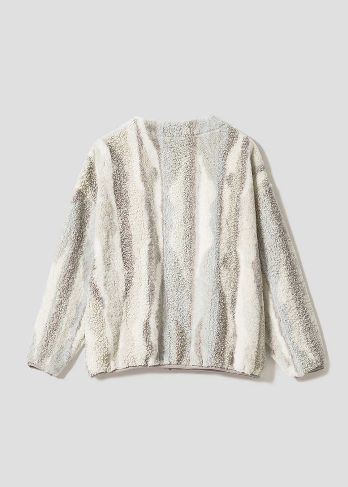 Beautiful Shadow Zoom | Mixed Boa Cardigan