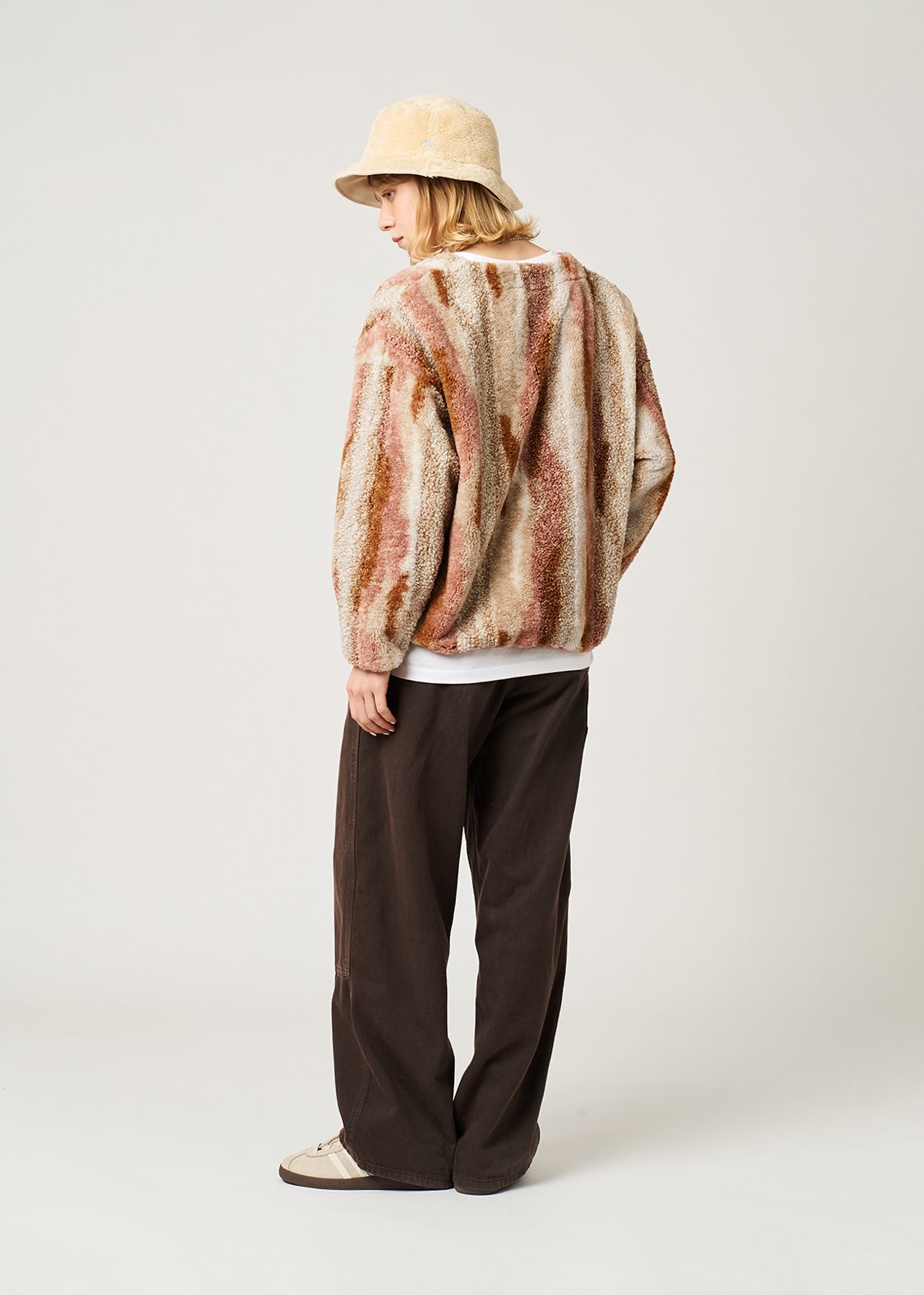 Ikaku Winter | Mixed Boa Cardigan