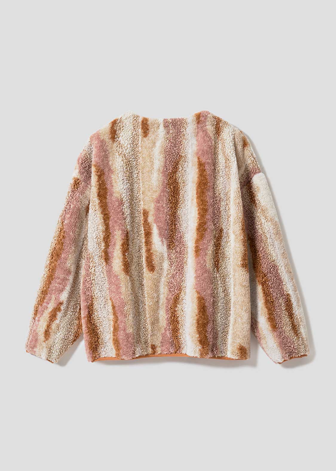 Ikaku Winter | Mixed Boa Cardigan