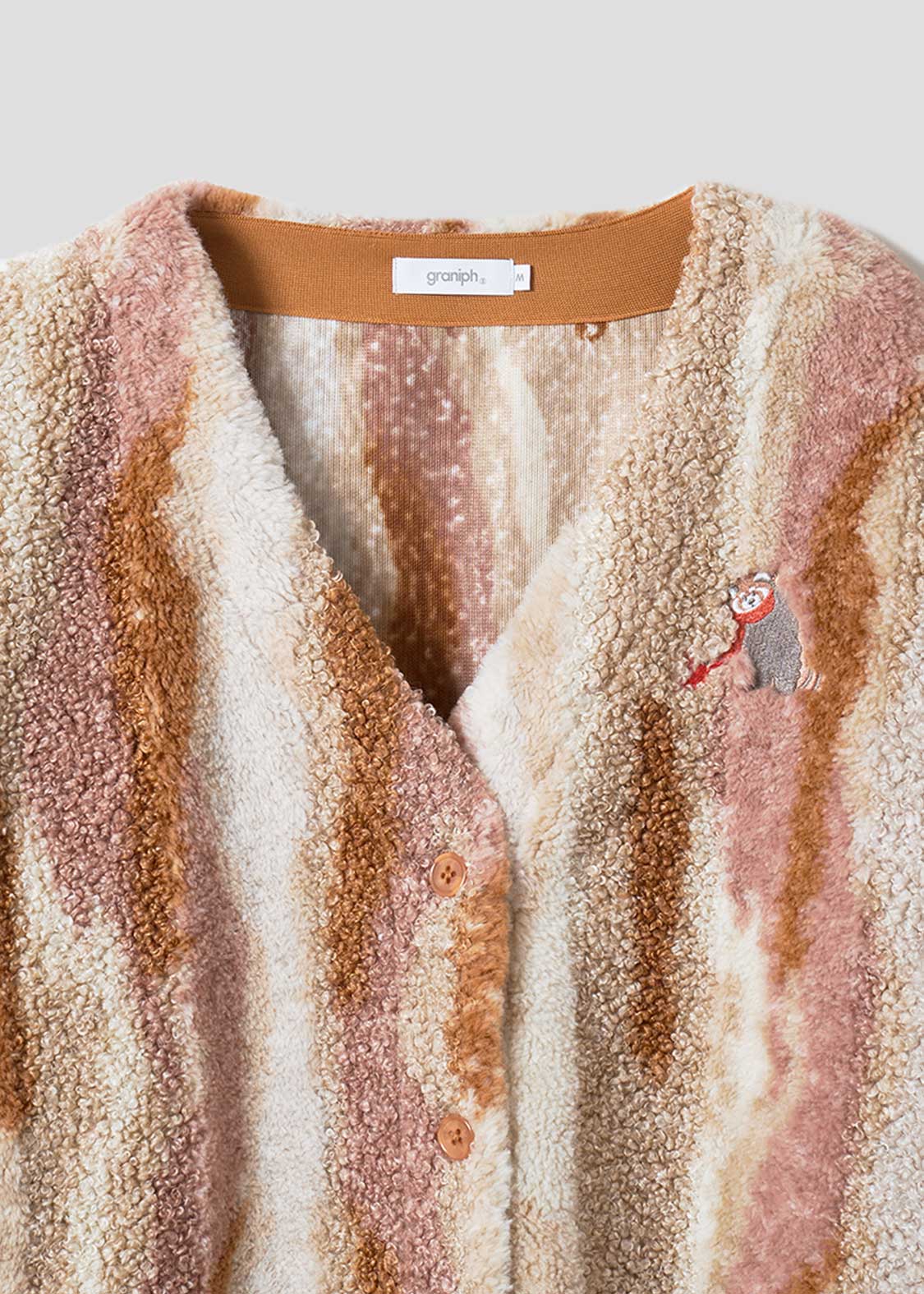 Ikaku Winter | Mixed Boa Cardigan