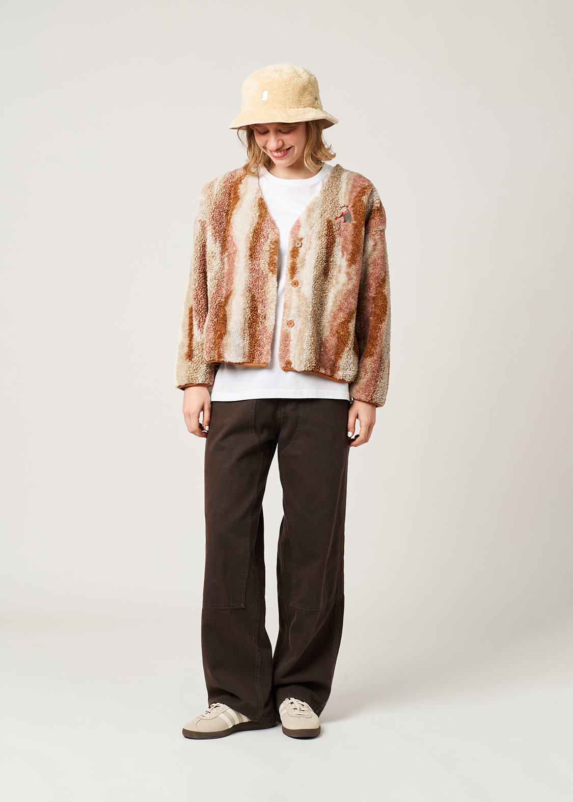 Ikaku Winter | Mixed Boa Cardigan