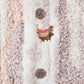 Nagasugiru Inu | Mixed Boa Cardigan