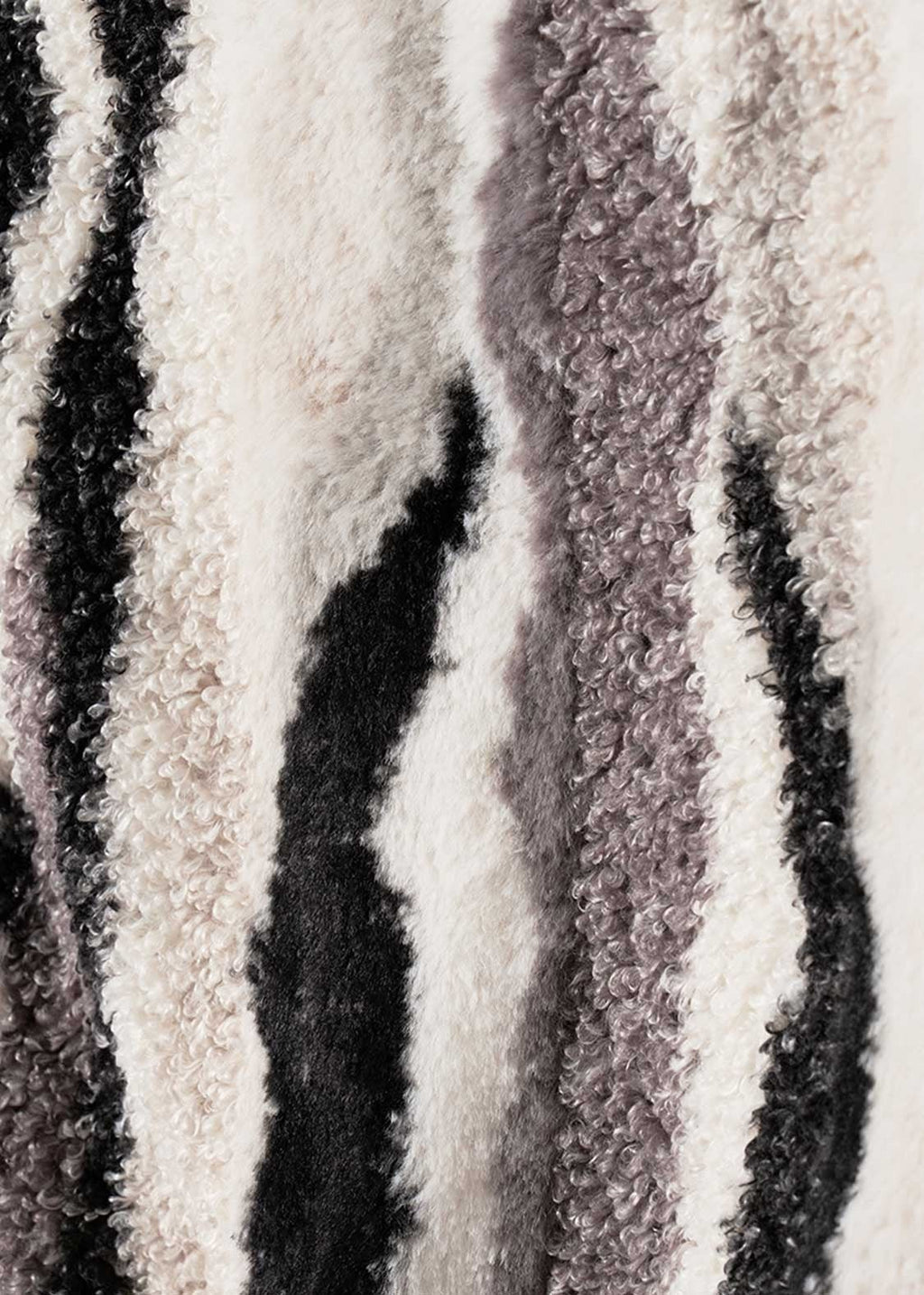 Rolling Pandas | Mixed Boa Cardigan