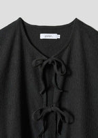 Rolling Panda'S Donuts | Ribbon Cardigan
