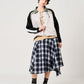 Rolling Pandas Library | Collared Cardigan