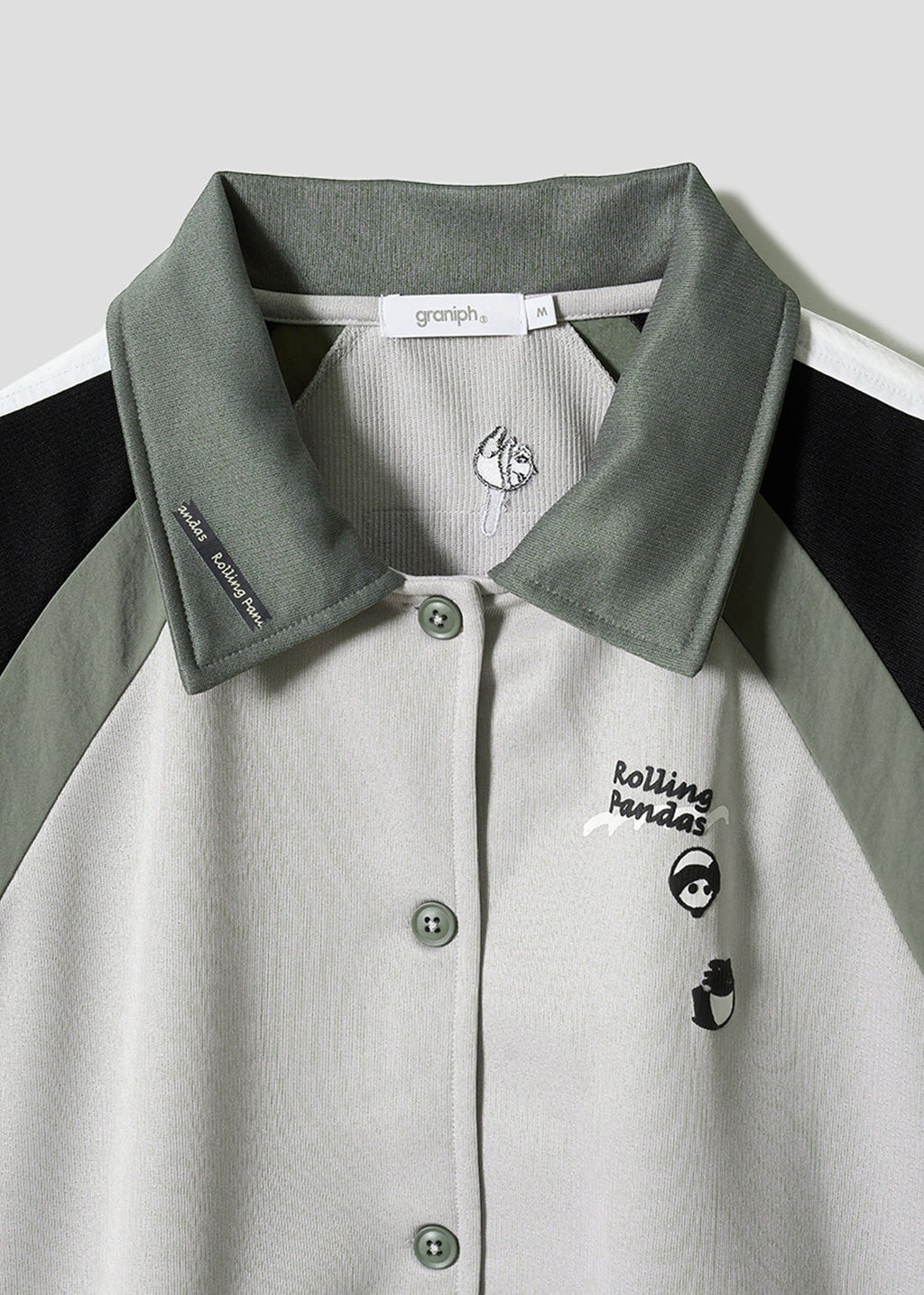 Rolling Pandas Library | Collared Cardigan