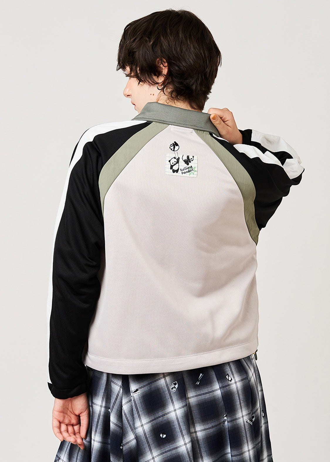 Rolling Pandas Library | Collared Cardigan