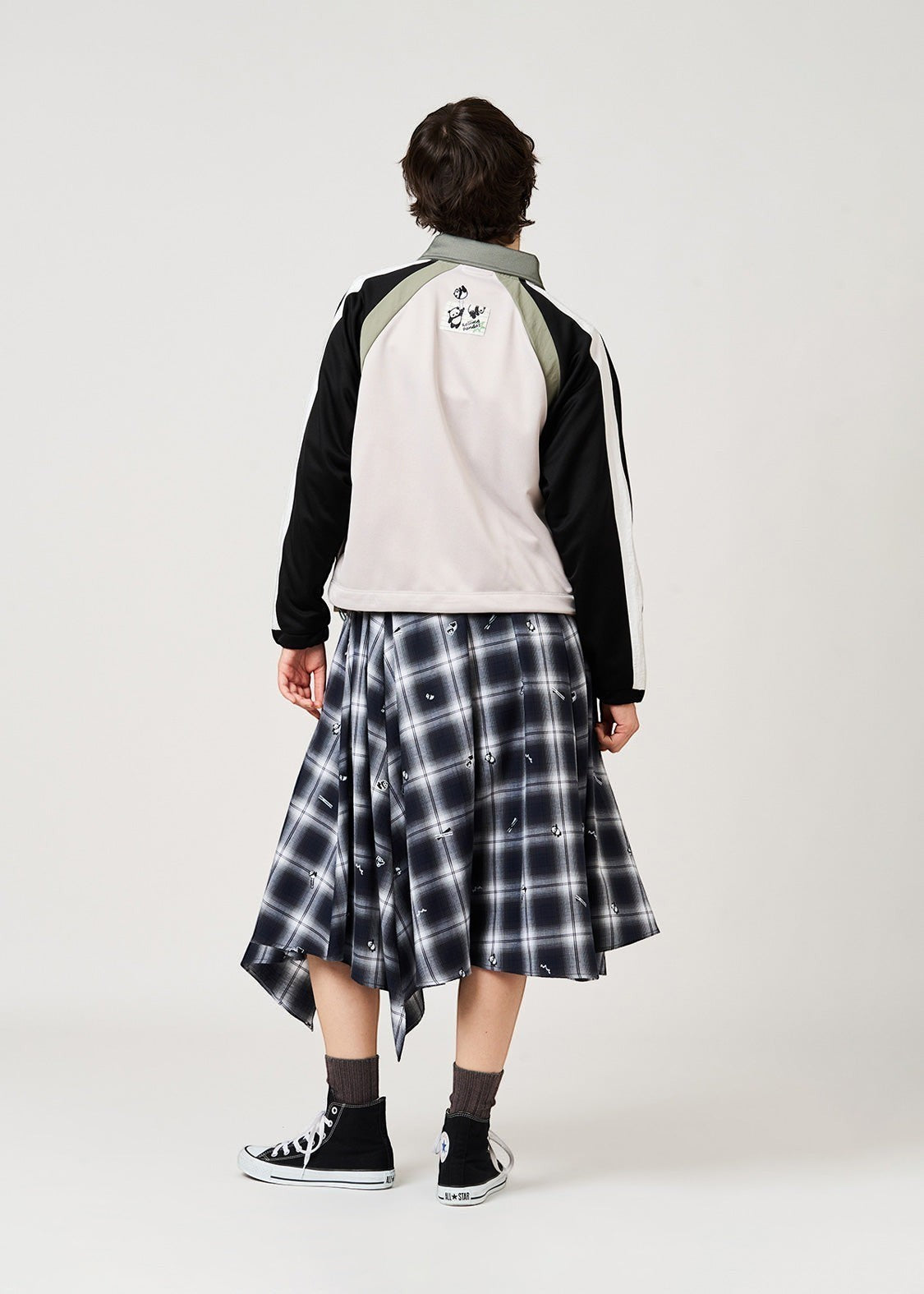 Rolling Pandas Library | Collared Cardigan