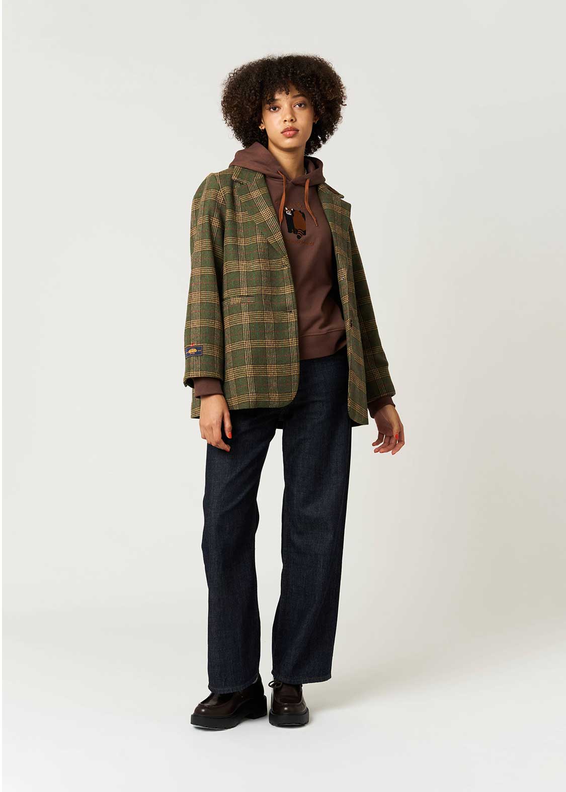 Ikaku Back Style | Tweed Jacket
