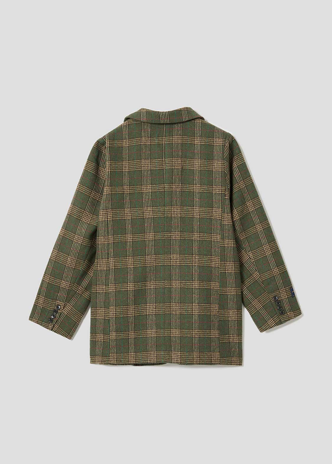 Ikaku Back Style | Tweed Jacket
