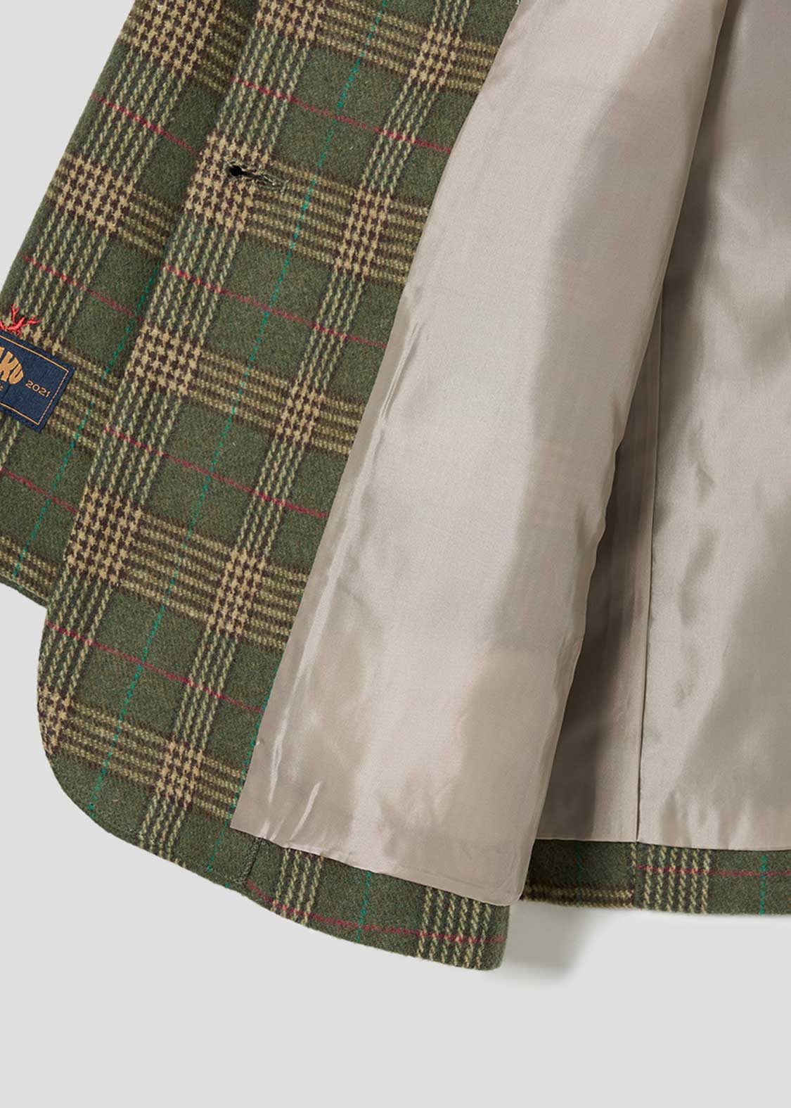 Ikaku Back Style | Tweed Jacket