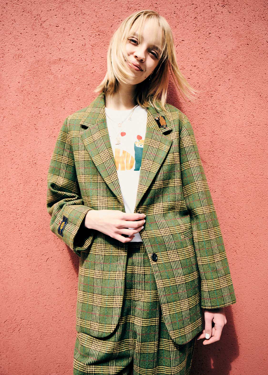 Ikaku Back Style | Tweed Jacket