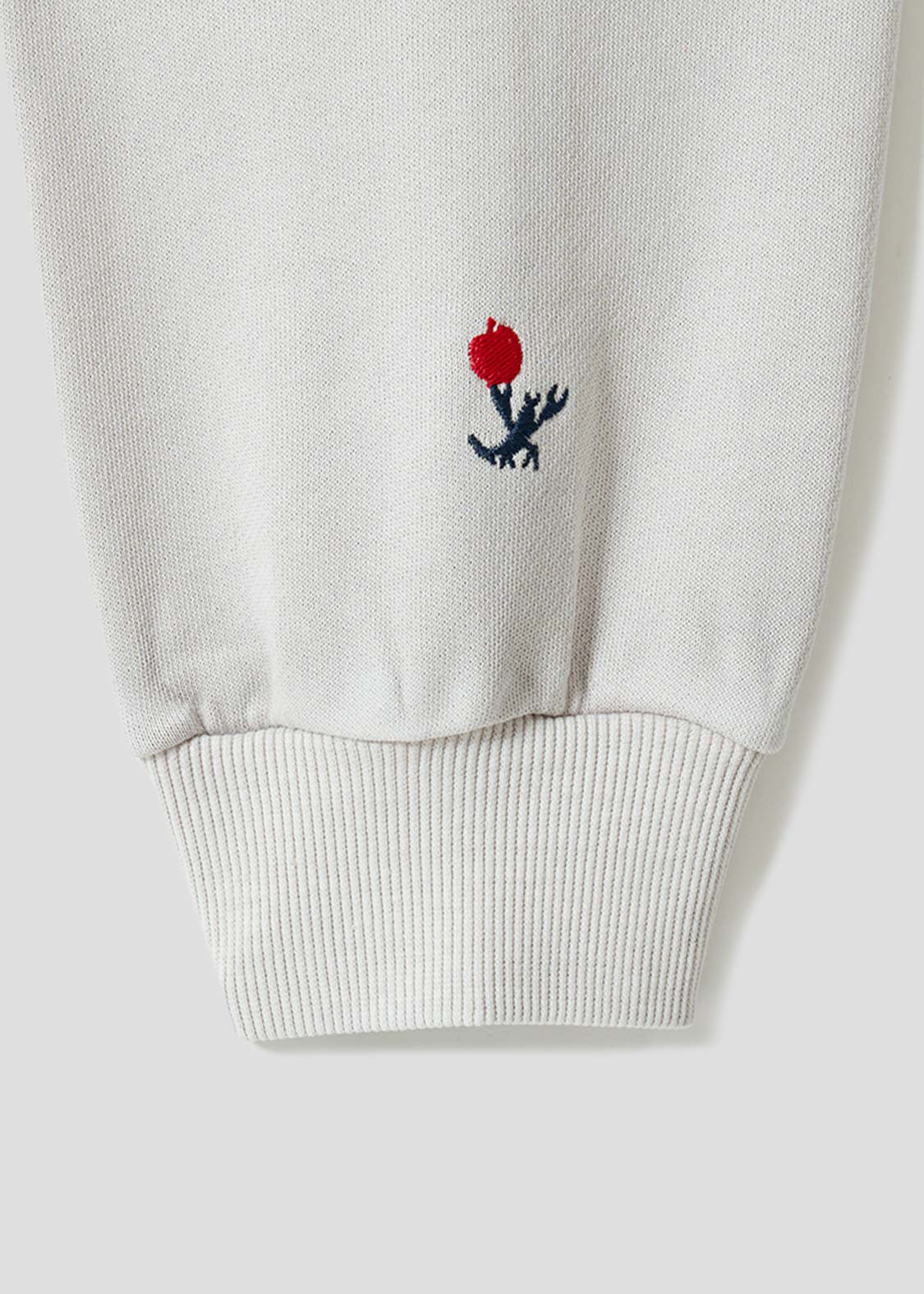 Ikaku Noringo | Fleece Crew Neck Cardigan