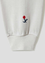 Ikaku Noringo | Fleece Crew Neck Cardigan