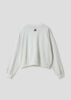 Ikaku Noringo | Fleece Crew Neck Cardigan