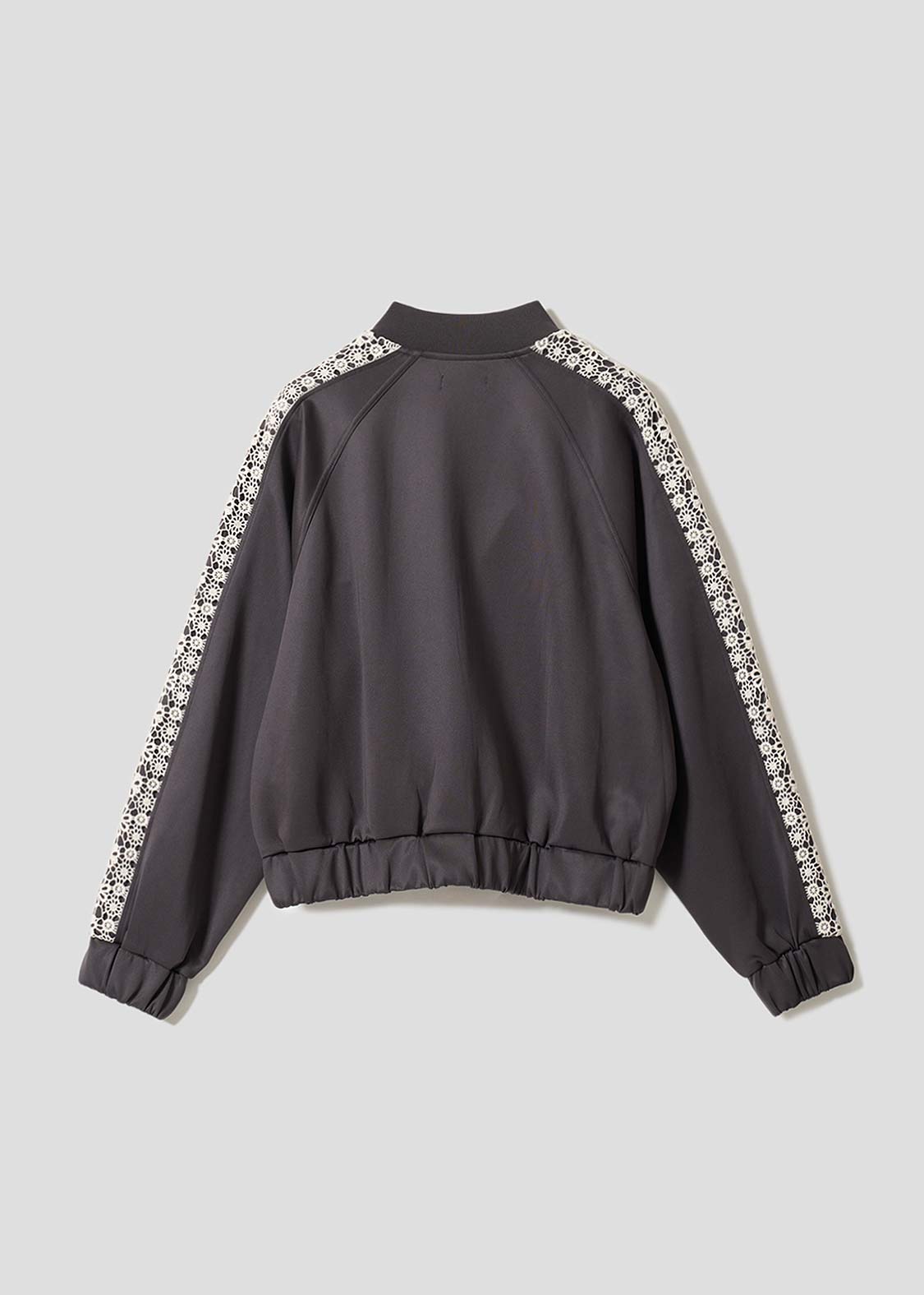 Ikaku Bikkuri Hatena | Lace Short Blouson