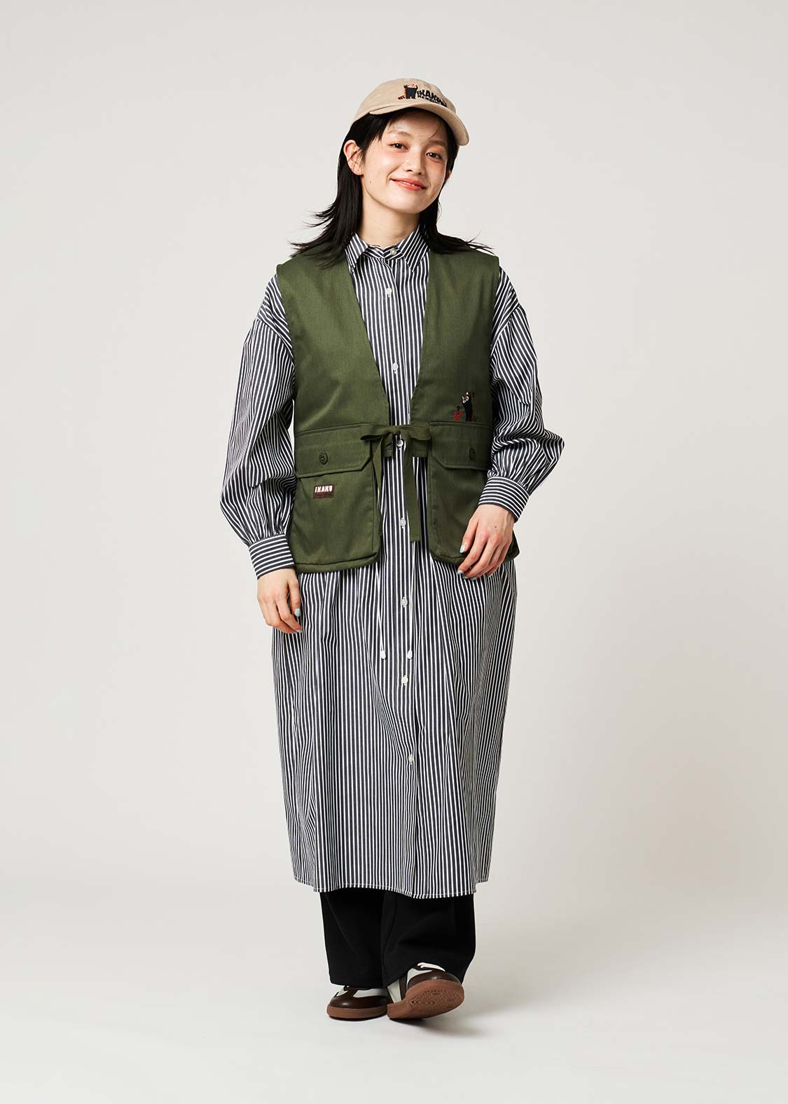 Ikaku Bikkuri Hatena | Big Pocket Vest