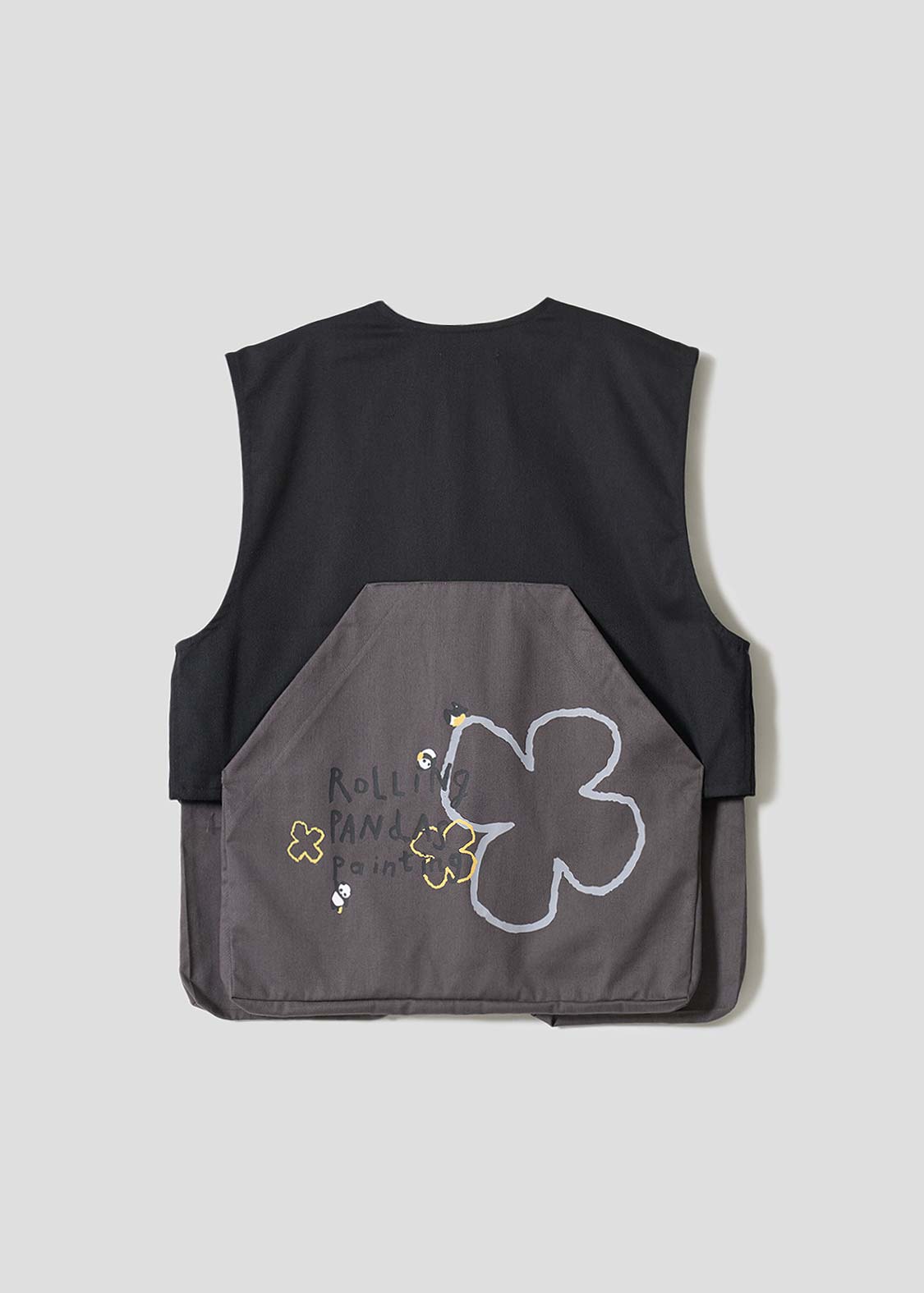 Rolling Pandas Painting | Big Pocket Vest