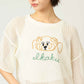 Washable Mesh Half Sleeve Knit Tee (Ikaku)