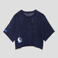 Washable Mesh Half Sleeve Knit Tee (ASTRO CAT)