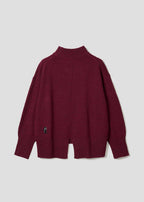 Neko Kaburi Beautiful Shadow | Coloured Nep High Neck Knit