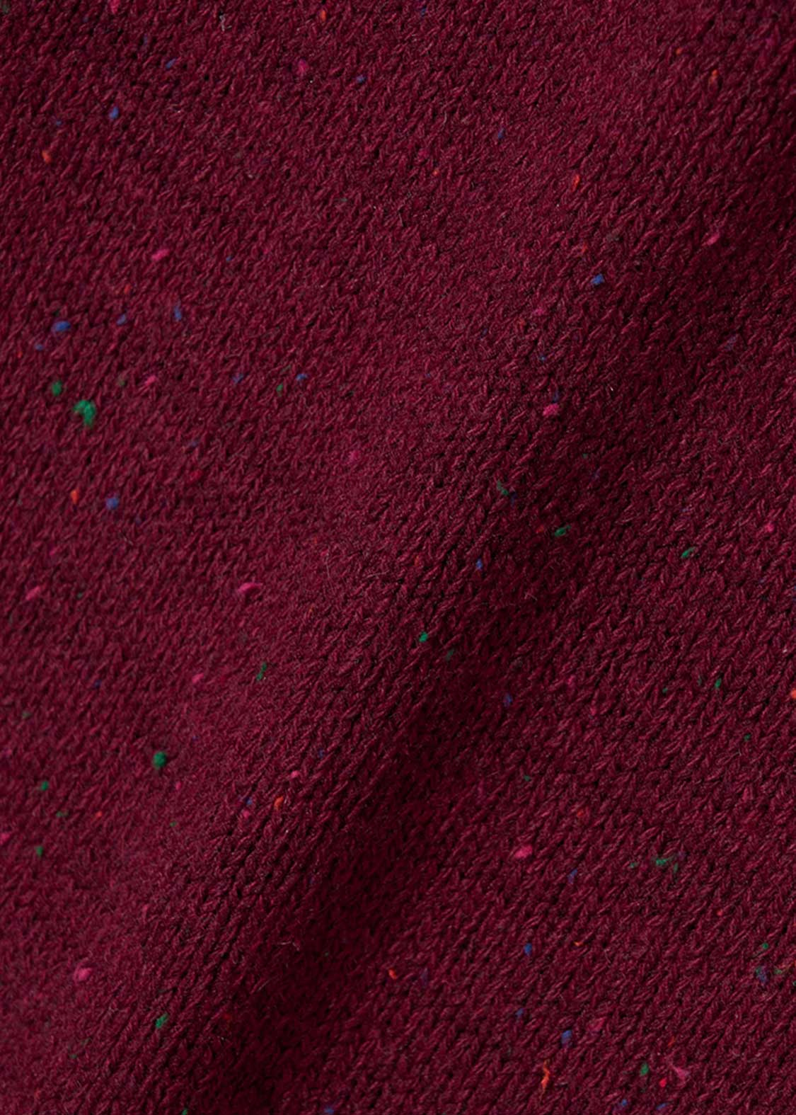 Neko Kaburi Beautiful Shadow | Coloured Nep High Neck Knit