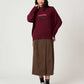 Neko Kaburi Beautiful Shadow | Coloured Nep High Neck Knit