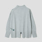 Rolling Pandas Kate | Coloured Nep High Neck Knit