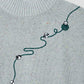 Rolling Pandas Kate | Coloured Nep High Neck Knit