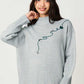 Rolling Pandas Kate | Coloured Nep High Neck Knit